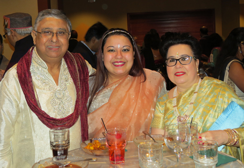 Anjan and Kathy Ghose with daughter Monica