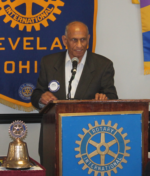 Ramesh Shah at Rotary