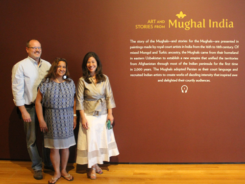 Bill Barnard, Sujata Lahke and Sonya Rhie Quintanilla, the George P. Bickford Curator of Indian and Southeast Asian Art