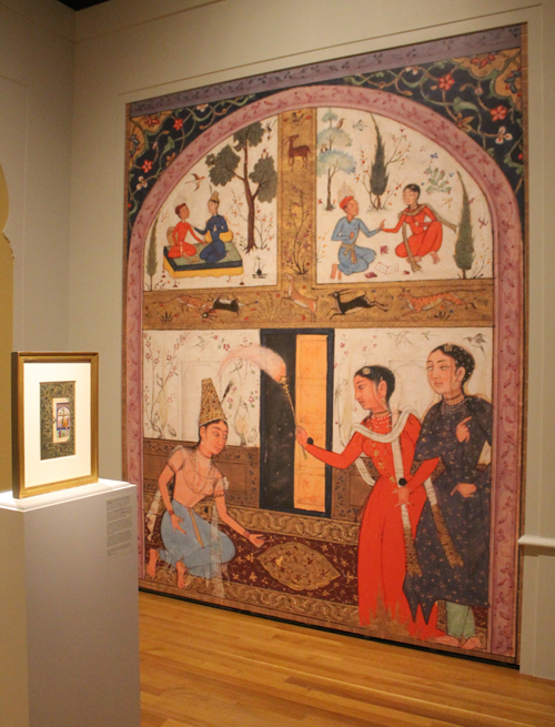 Mughal Indian Art exhibit