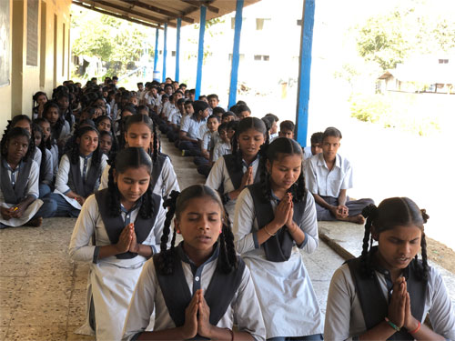 Students thankful to have shoes