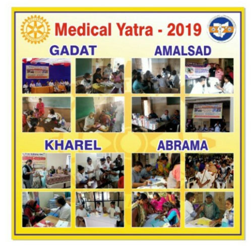2019 AIPNO Medical Yatra in Indian cities