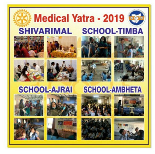 2019 AIPNO Medical Yatra in Indian cities