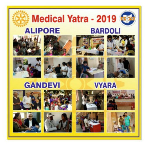 2019 AIPNO Medical Yatra in Indian cities
