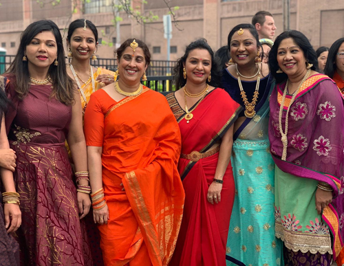 Traditional Indian fashion at 2019 Cleveland Asain Festival