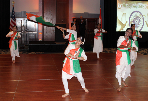 First Indian dance at 71st Republic Day event hosted by FICA in Cleveland