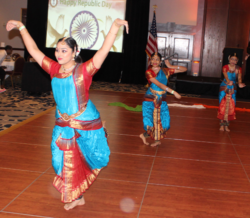 Indian dance at 71st Republic Day event hosted by FICA in Cleveland