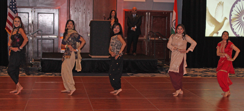 Indian dance at 71st Republic Day event hosted by FICA in Cleveland