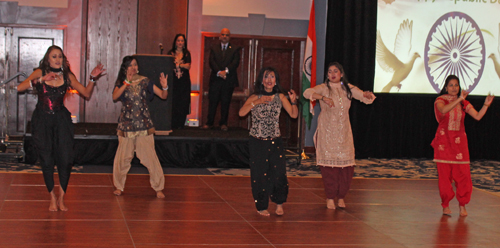 Indian dance at 71st Republic Day event hosted by FICA in Cleveland