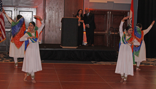 Indian dance at 71st Republic Day event hosted by FICA in Cleveland