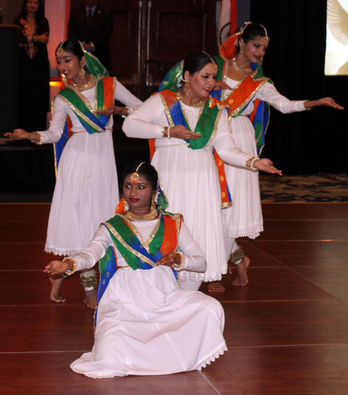 Indian dance at 71st Republic Day event hosted by FICA in Cleveland