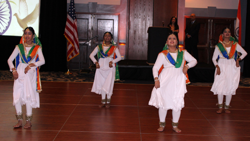 Indian dance at 71st Republic Day event hosted by FICA in Cleveland