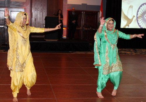 Indian dance at 71st Republic Day event hosted by FICA in Cleveland