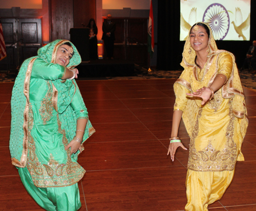 Indian dance at 71st Republic Day event hosted by FICA in Cleveland