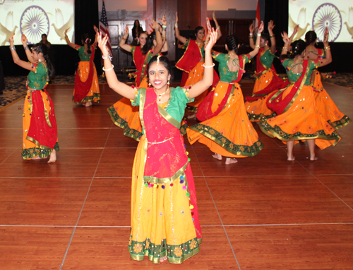 Indian dance at 71st Republic Day event hosted by FICA in Cleveland