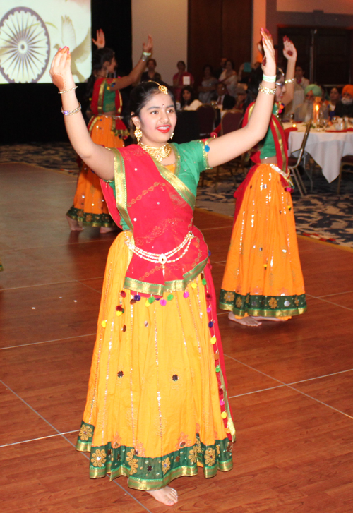 Indian dance at 71st Republic Day event hosted by FICA in Cleveland