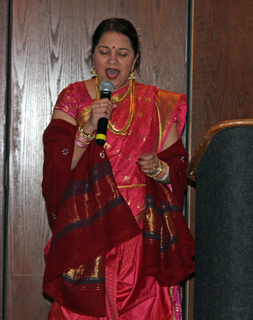 Tanmayee Dixit Singing the national anthem at Republic Day event