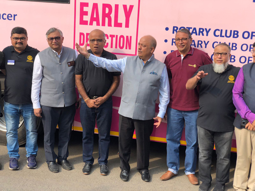 AIPNO-Medical YATRA applauded by Rotary International President Shekhar Sharma