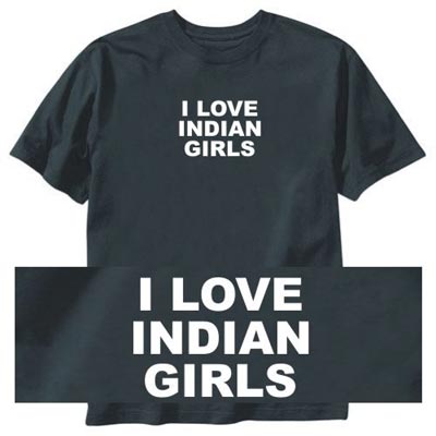 I love Indian Girls Tshirt