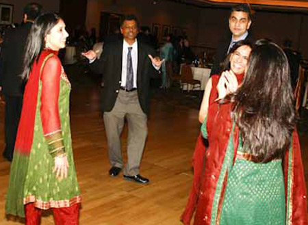 Dancing at th FICA Republic Day event