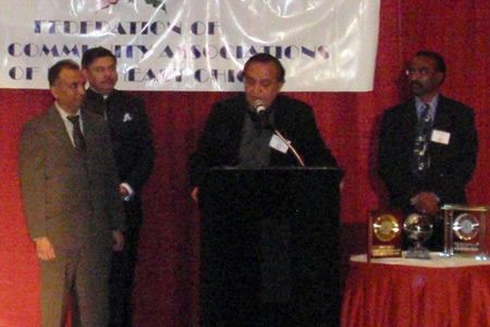FICA 2009 Friends of India Service Award