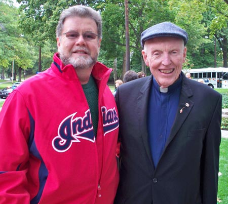 Jim Kilbane and Father James O'Donnell