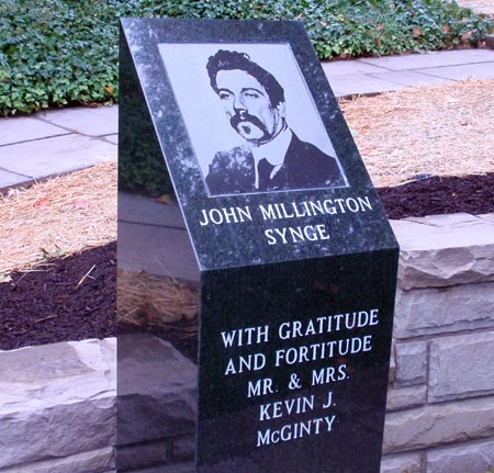 John Millington Synge - Cleveland Irish Cultural Garden photos by Dan Hanson