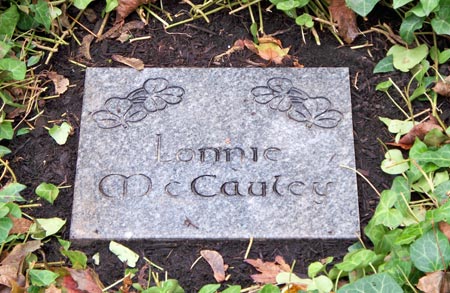 Lonnie McCauley - Cleveland Irish Cultural Garden photos by Dan Hanson