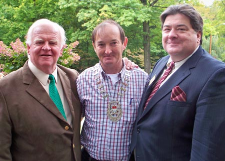Pat Sweeney, Mayo Mayor John Cribbin and Tom Patton