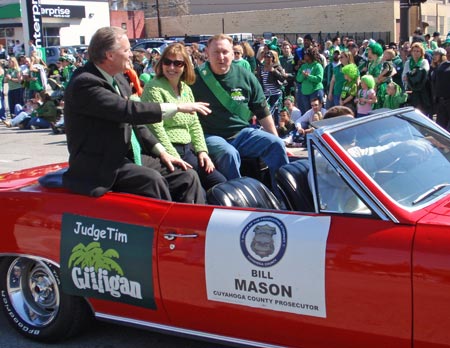 Cuyahoga County Prosecutor Bill Mason and Judge Tim Gilligan