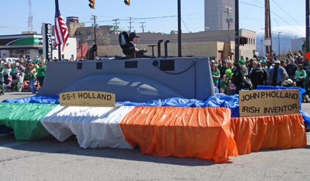 Irish Heritage Club float - inventor John Holland