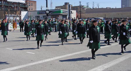 Irish American Club East Side Drill Team