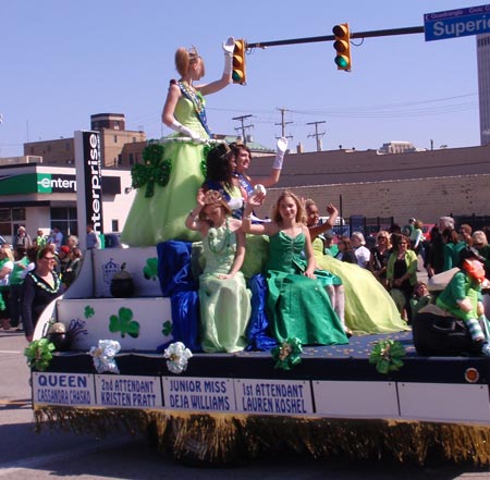 Irish Queen and her Court