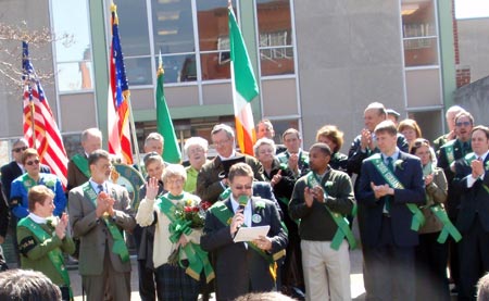 Irish Mother of the Year Shirley Chambers at Cleveland St. Patrick Day Parade 2009 (photos by Dan Hanson)