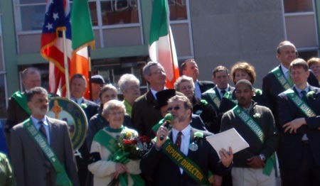 Mayor Frank Jackson - Cleveland St. Patrick Day Parade 2009 (photos by Dan Hanson)