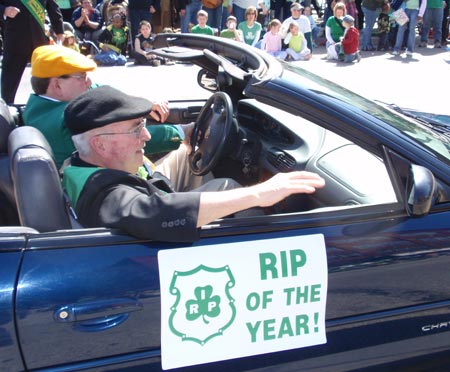 Retired Irish Police Man of Year - - Cleveland St. Patrick Day Parade 2009 (photos by Dan Hanson)
