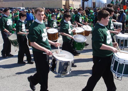West Side Irish American Club Drummers