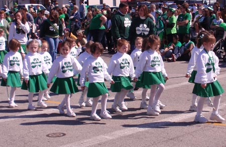 West Side Irish American Club Majorettes