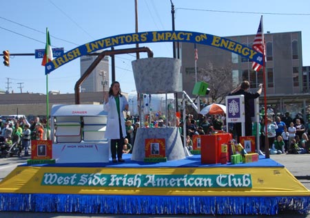 West Side Irish American Club Float