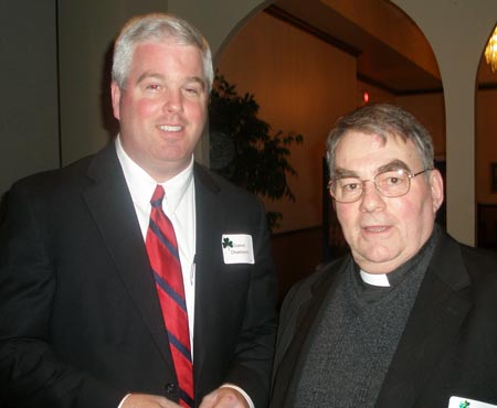 Dan Chambers and Fr. Thomas Mahoney