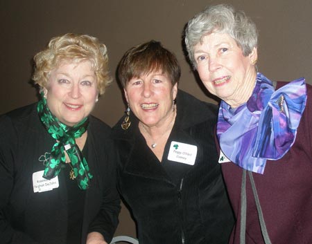Rosemarie Feighan DeJohn, Peggy O'Neill Cooney and Helen Malloy