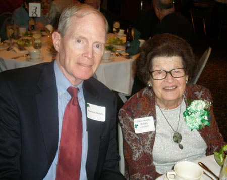 Raymond Murphy with Eileen Murphy Mullally