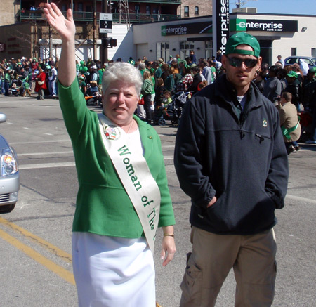 West Side Irish American Club Woman of the Year Eileen Stahl