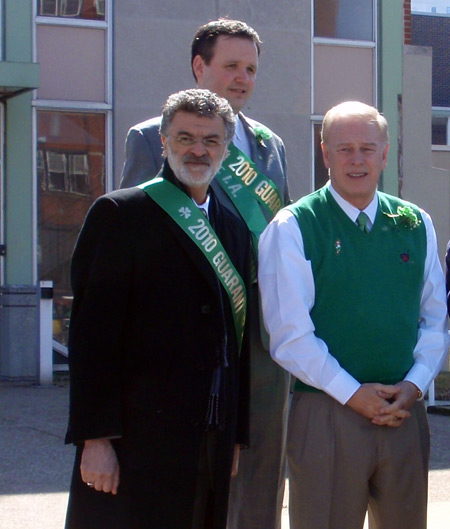 Cleveland Mayor Frank Jackson and Ohio Governor Ted Strickland