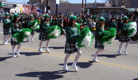 St. Patrick's Drill team