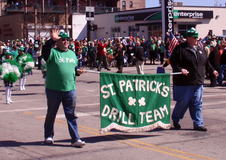 St. Patrick's Drill team