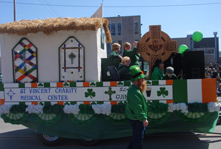 St. Vincent Charity Hospital float