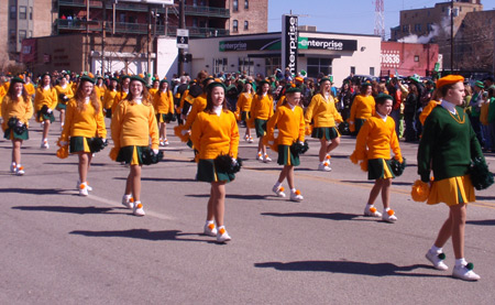 West Side Irish American Club Drill Team