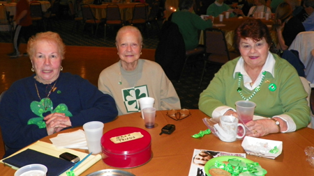 Dolly Luskin, Jean Barry and Rose Kerver