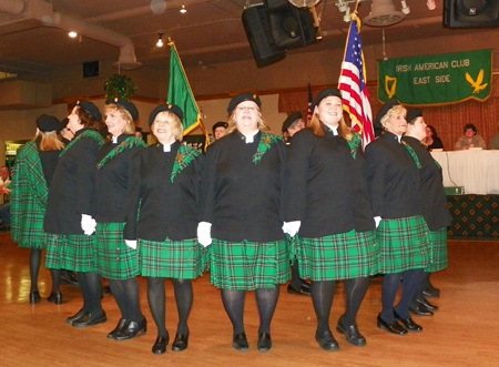 Irish American Club East Side Ladies Drill Team